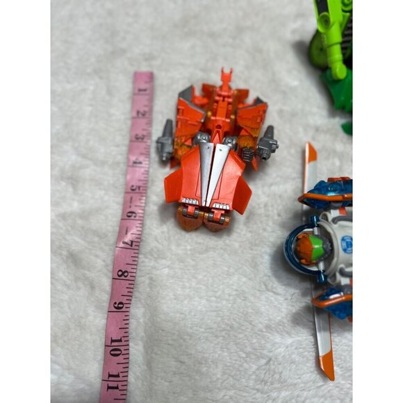 Hasbro Transformers helicopter, crossover human torch, robots bot scrap lot - Picture 3 of 4